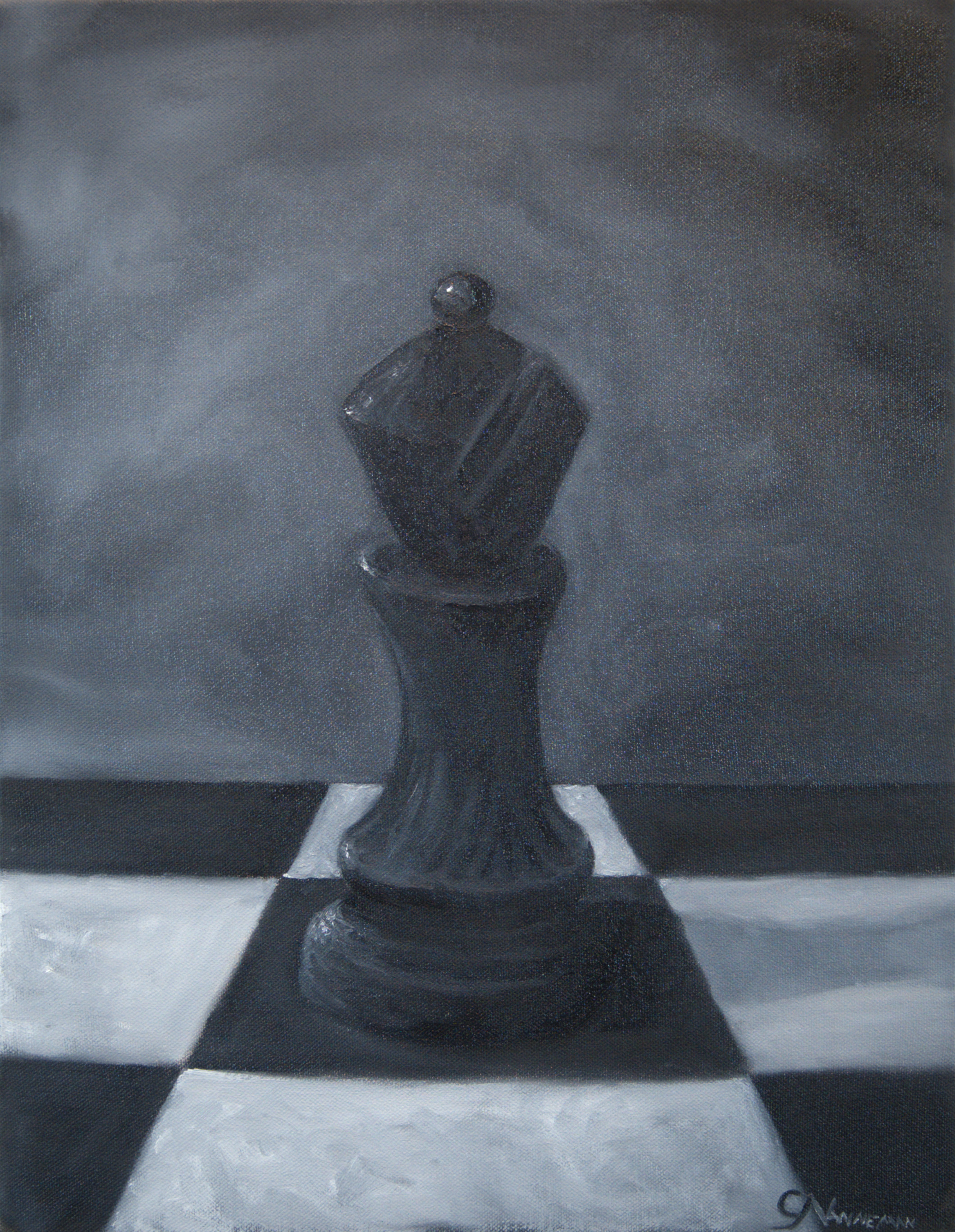 Bishop — oil on canvas