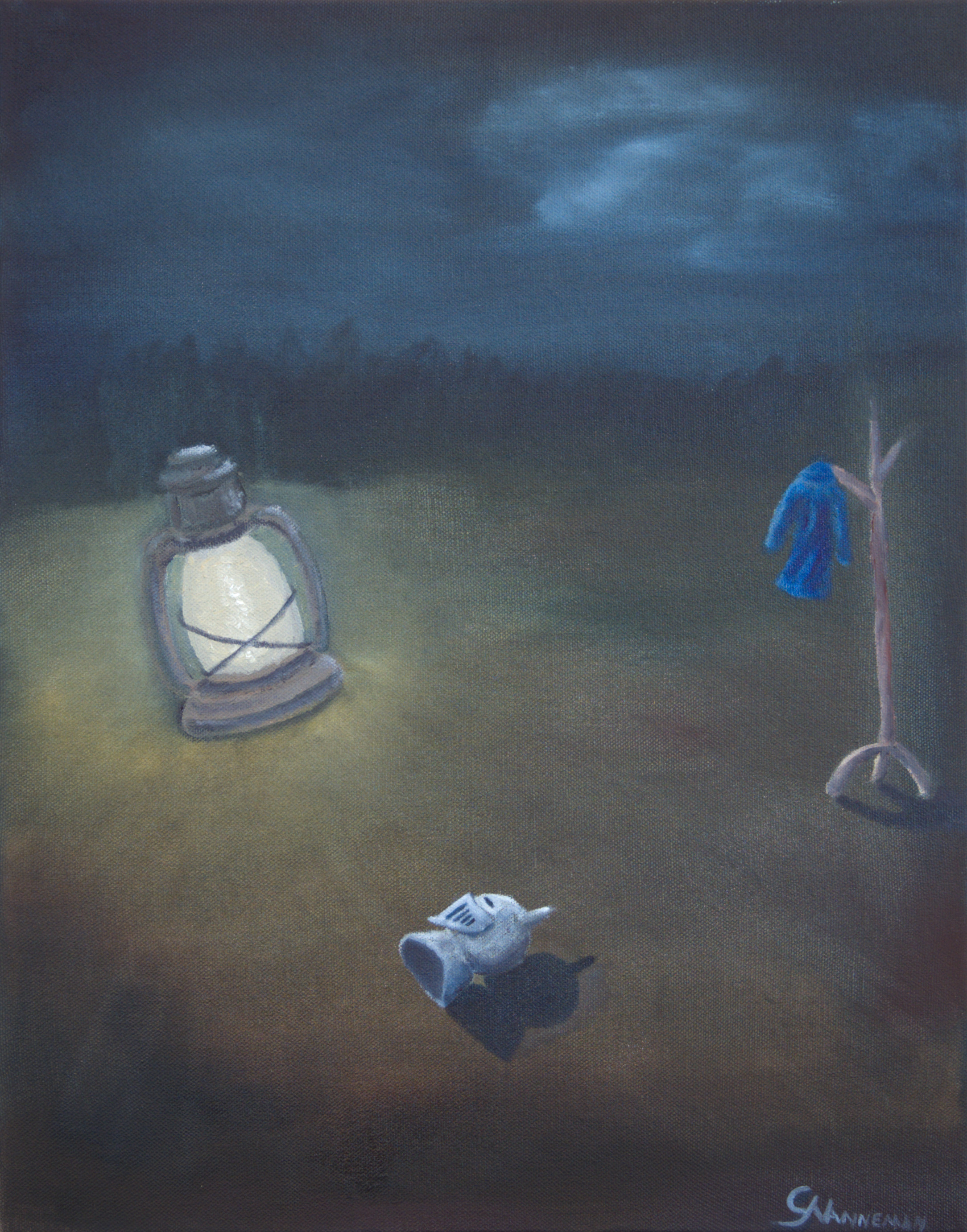 False Identities — oil on canvas