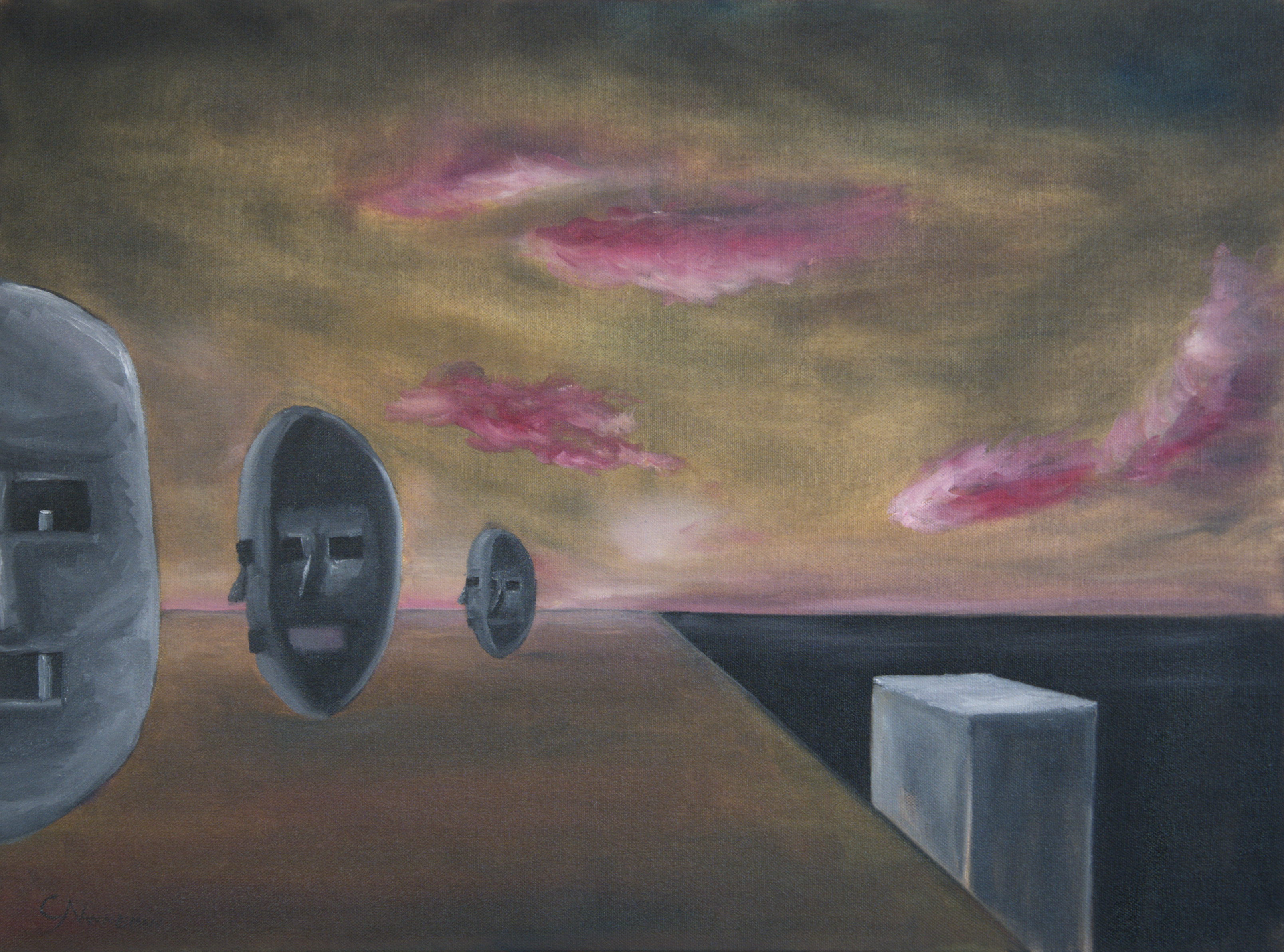 identity found — oil on canvas