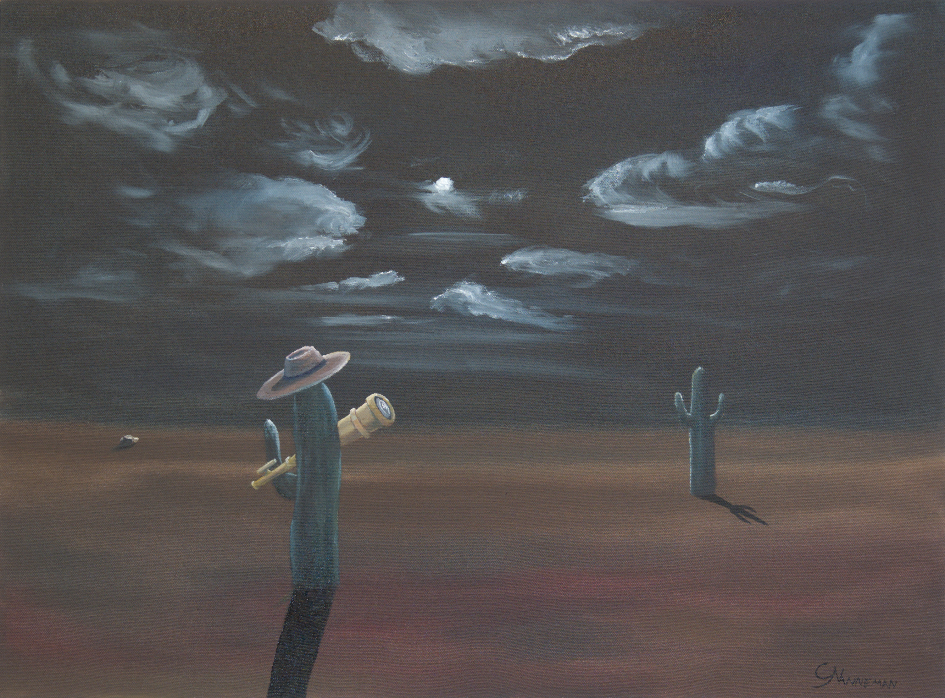 vagabond — oil on canvas